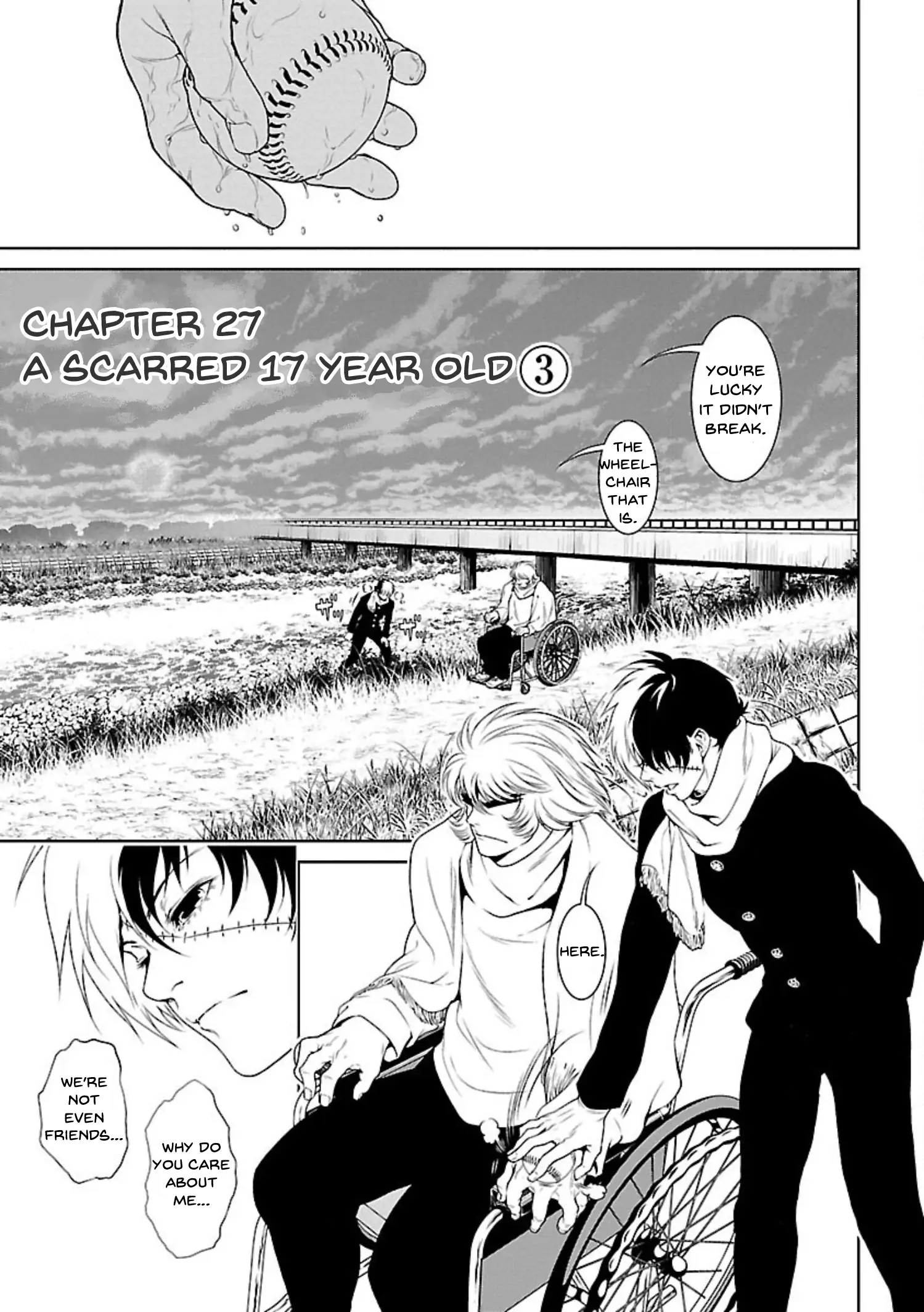 Young Black Jack Volumes 3-16-Volume 3 Chapter 27
           : A scarred 17 year old